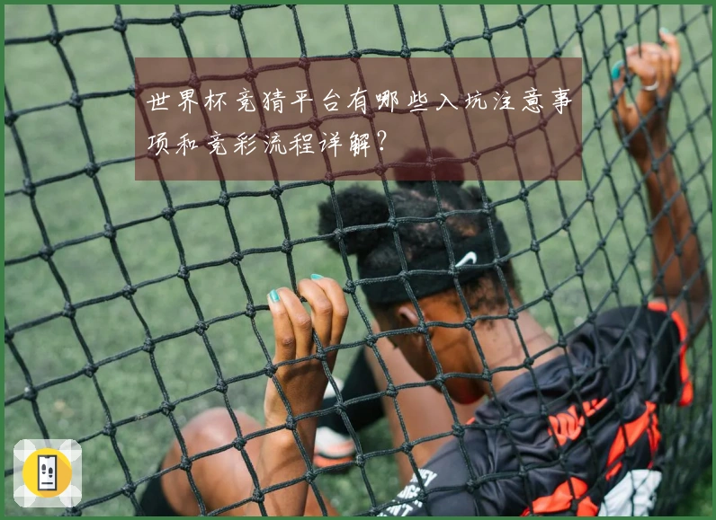 世界杯竞猜平台有哪些入坑注意事项和竞彩流程详解？